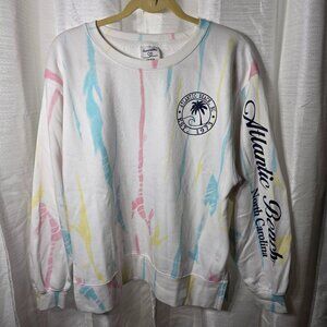 Dreamsicle "Atlantic Beach" Women's Sweatshirt size Medium
